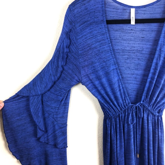 Elan Ruffle Sleeve Cover Up - Picture 7 of 8